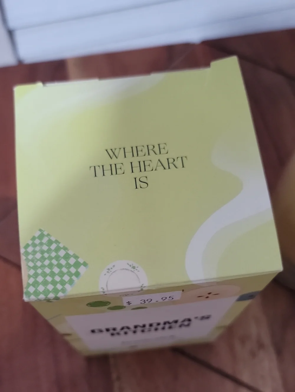Homesick Grandma's Kitchen Scented Candle - Cream